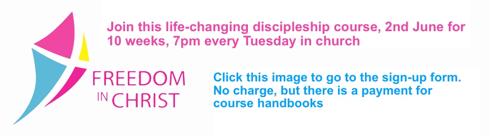 Link to Freedom in Christ sign-up